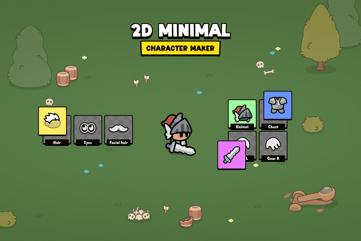 2D Minimal - Character Maker