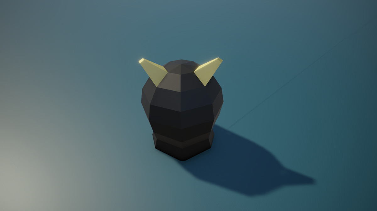 Automatic Cat Litter Box (Animated, Low Poly)