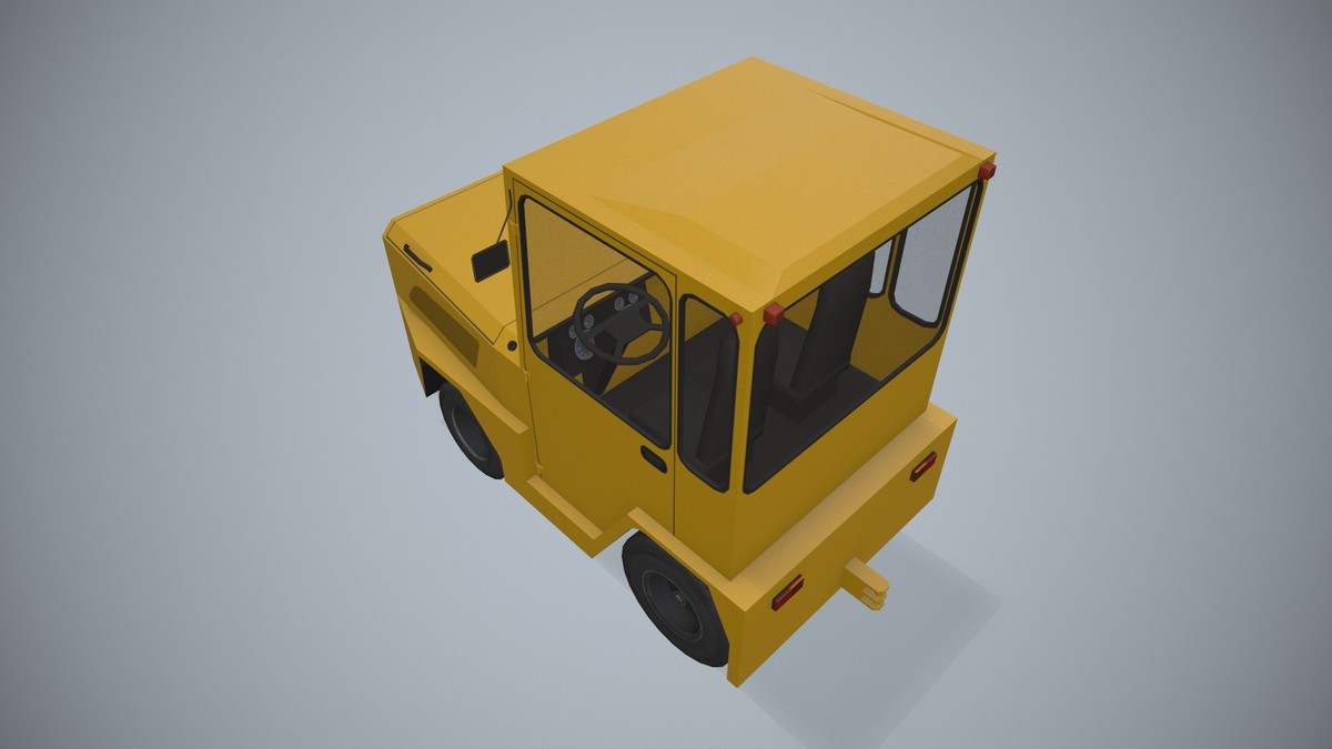 Baggage Tractor (355)