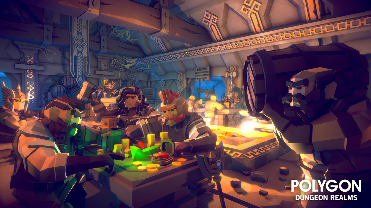 Value Bundle – POLYGON Dungeon Realms and Dwarven Dungeon Map