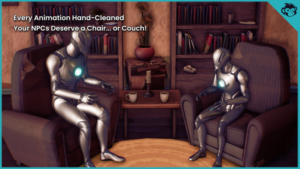 Sitting NPC Animation Pack