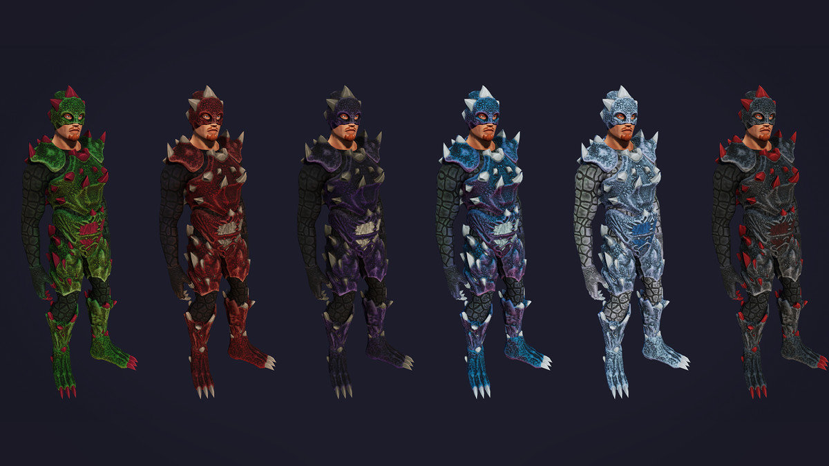 Character & Armor Bundle for Stylized Fantasy RPG