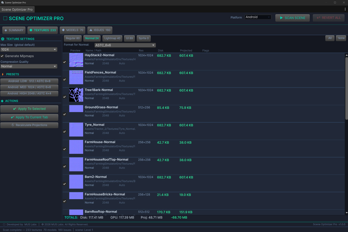 Scene Optimizer Pro