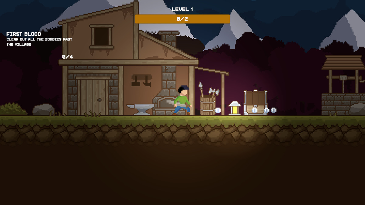 2D Platformer Action Game Template