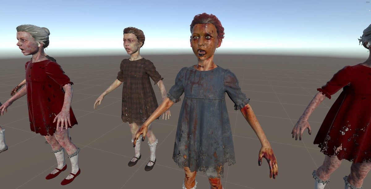 Horror School Girl