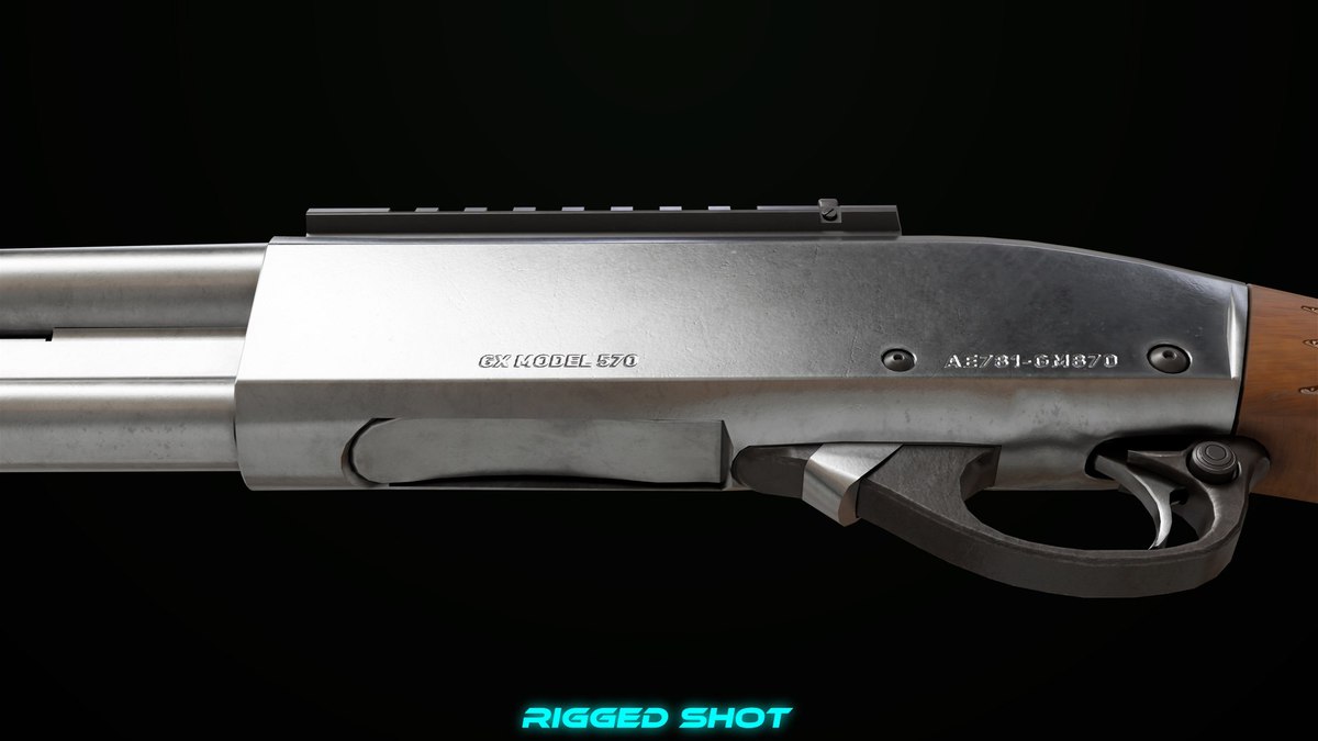 Shotgun Collection 01 URP HDRP Textures