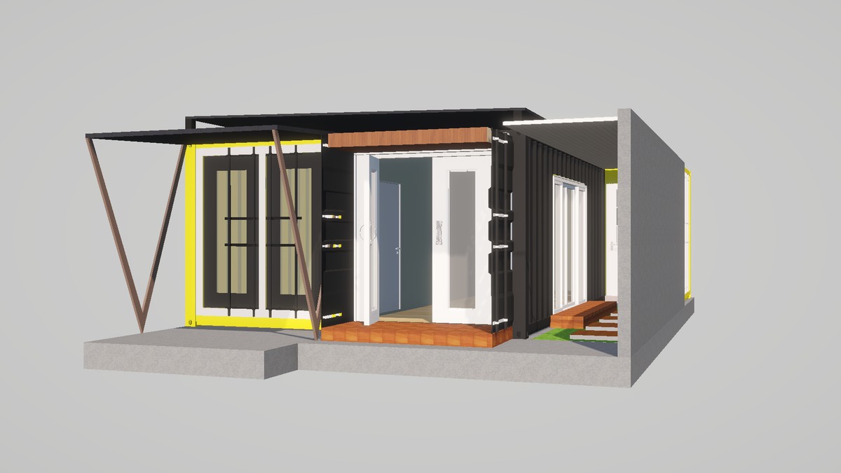 Modular Container House Architecture