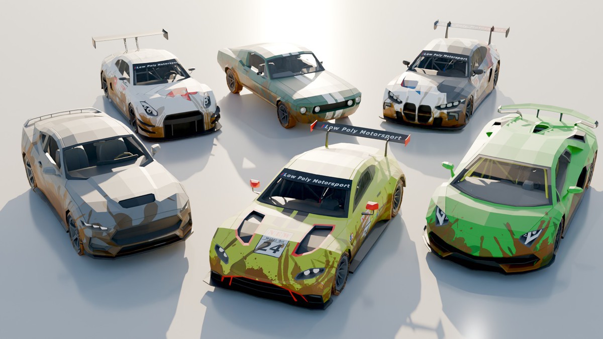 Low poly racing pack - PA