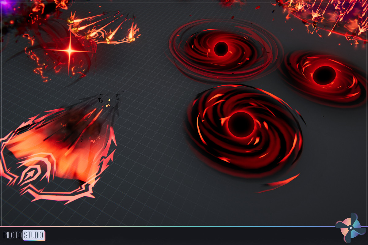 Dark Magic Stylized VFX Starter Kit