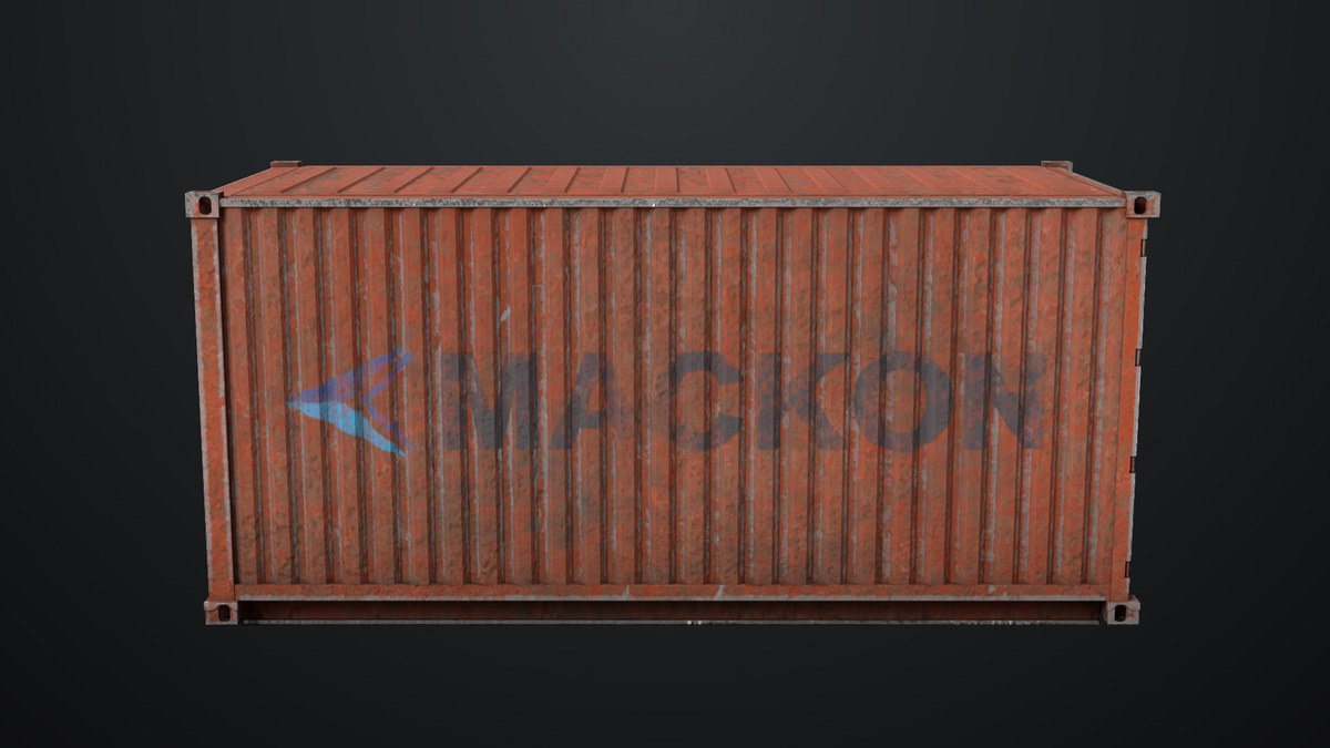 5 Cargo Dusty Container 20ft Single Mat