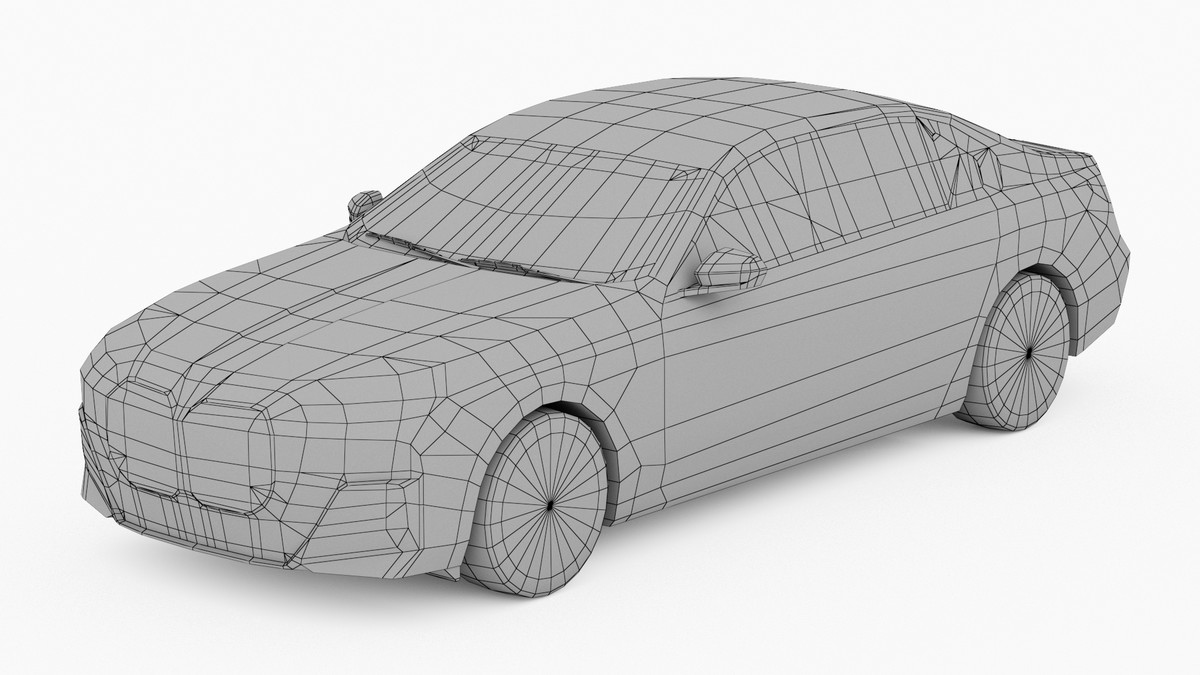 Sedan Low Poly Cars Pack