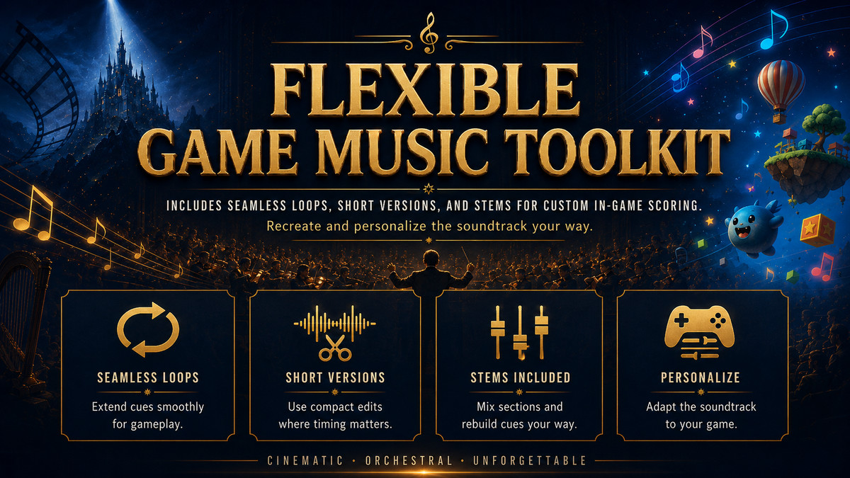 Hollywood Orchestral Themes: Complete Cinematic & Playful Toolkit