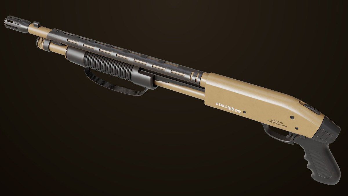 Shotgun Collection 01 URP HDRP Textures