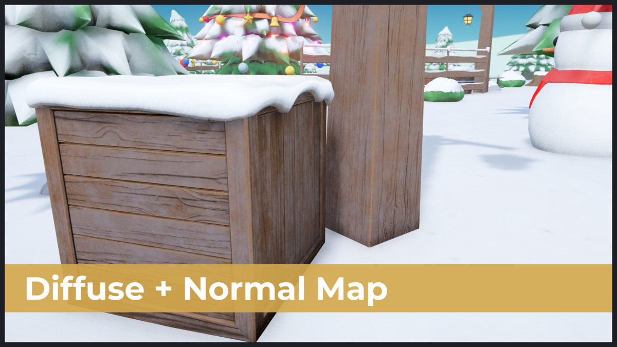 Winter & Christmas Low Poly Package