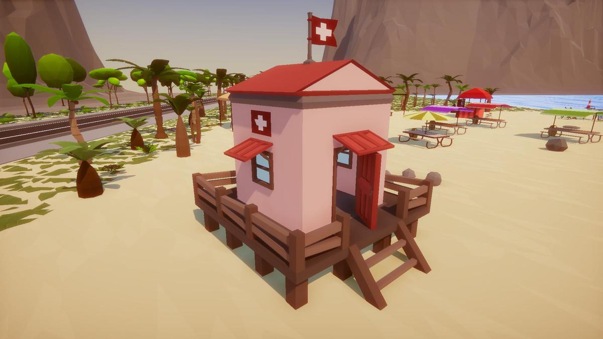 Low Poly Beach Pack - Mini World Studio