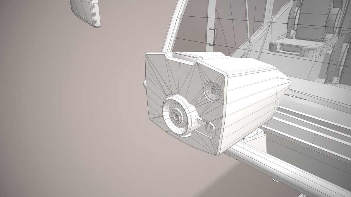 Airport Fire Truck 6x6 Red (387)