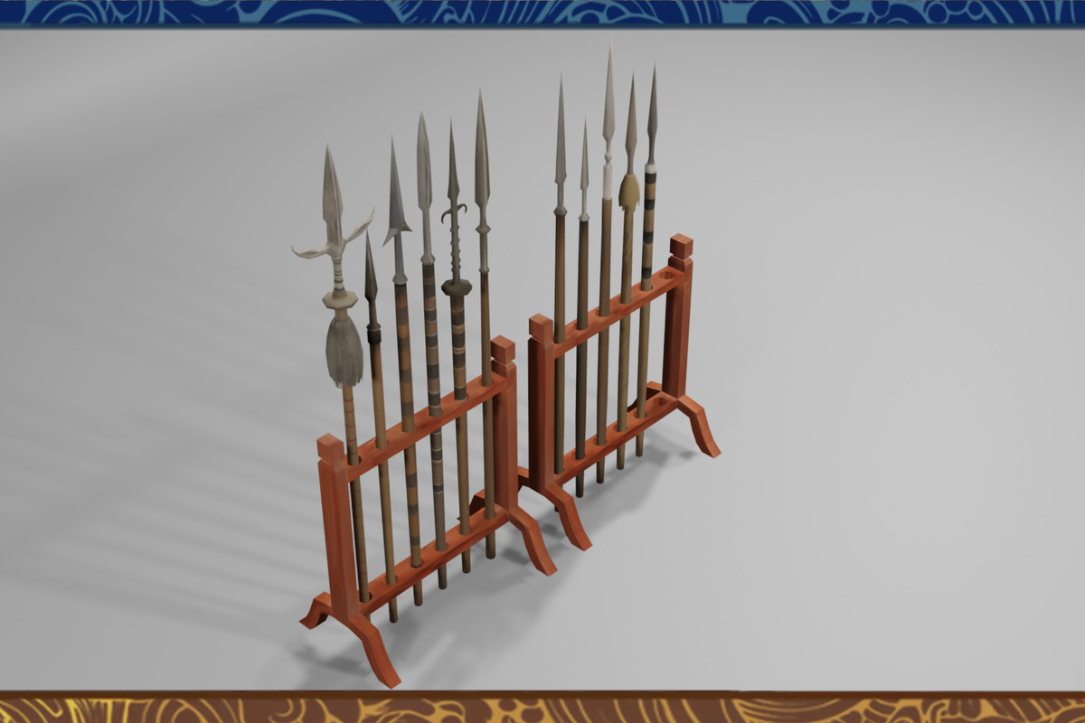 Toho (Nias Spear pack)