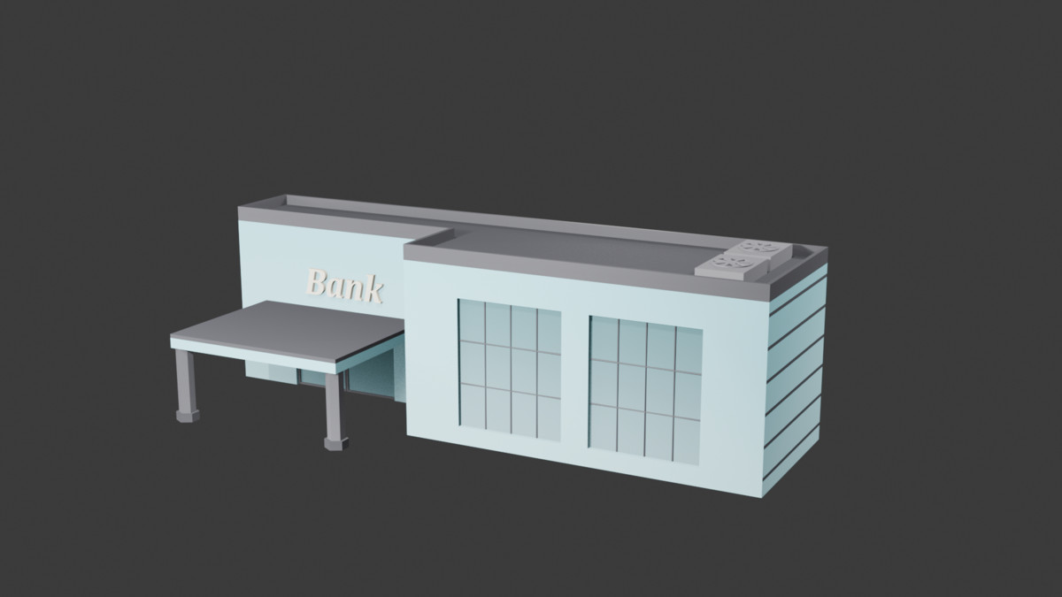 Low Poly Urban Buildings Pack