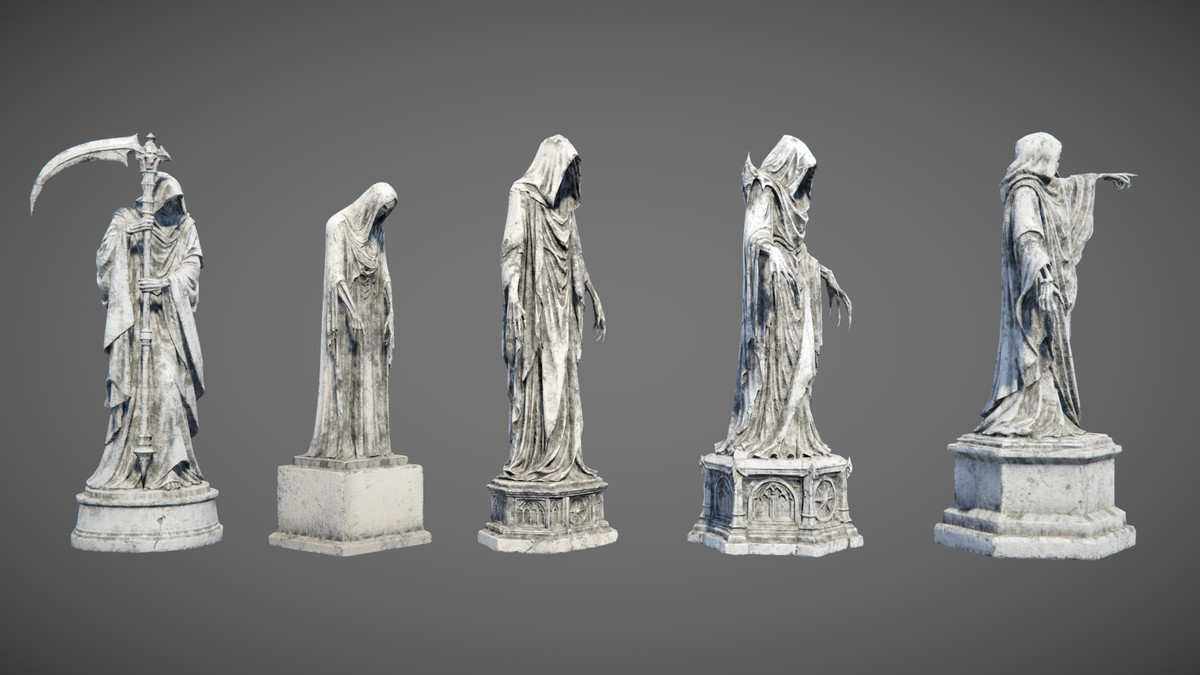 Haunted Statues