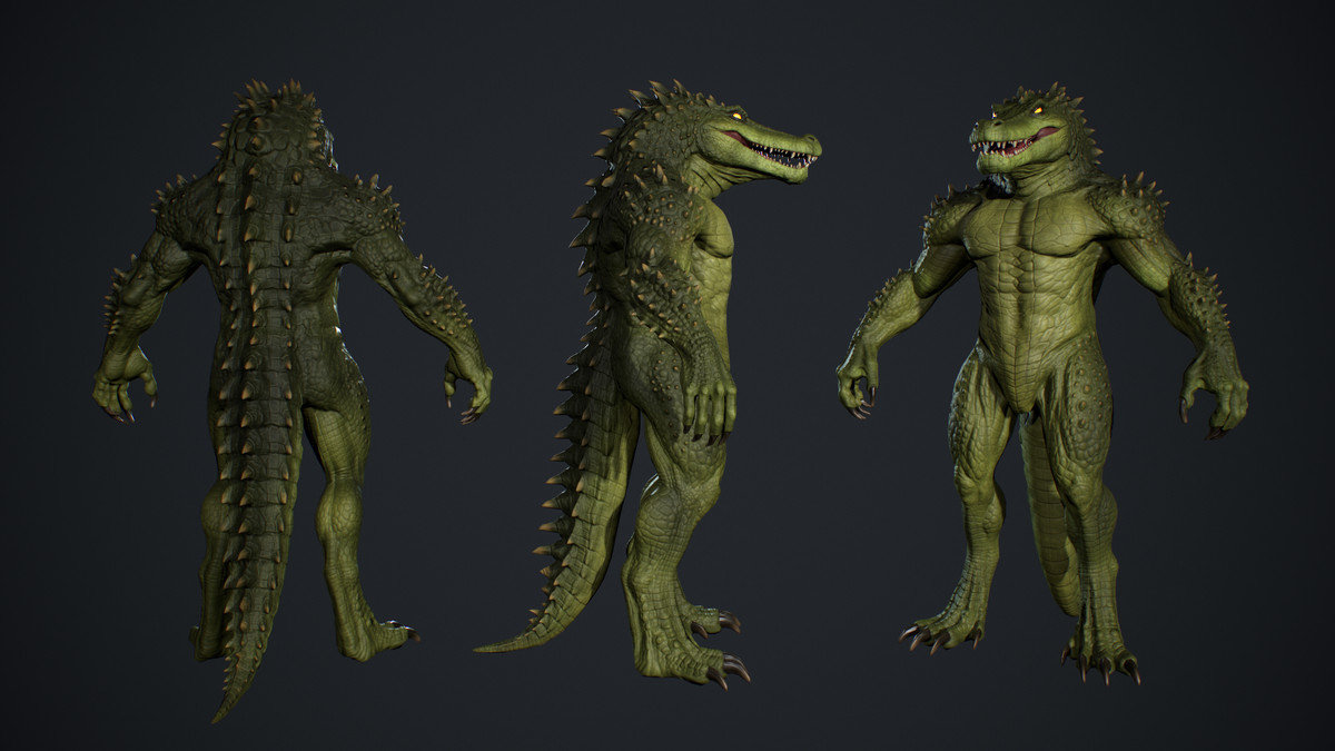 Crocodile Humanoid