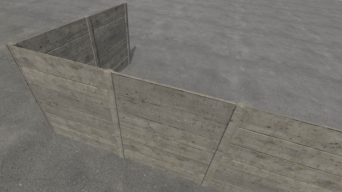 Modular Concrete Wall