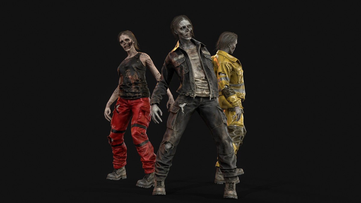 Zombie Worker Girl Two