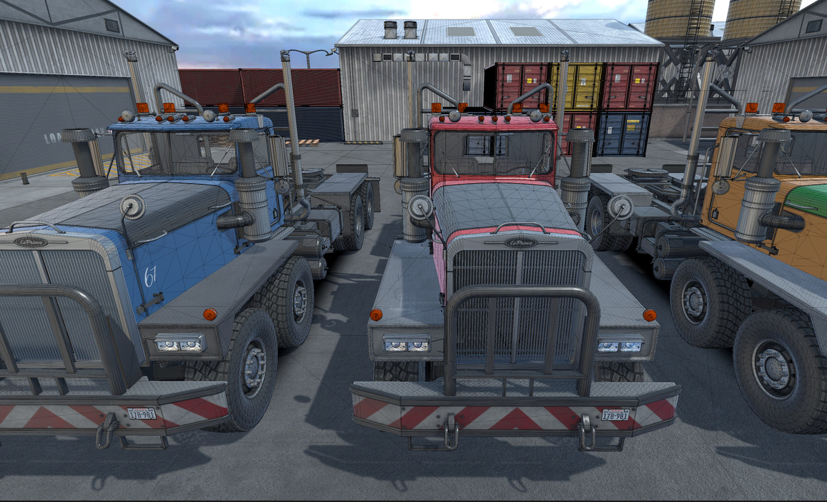 Twinsteer heavy truck