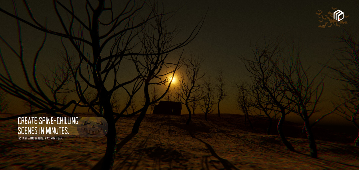 URP Horror Environments: Modular House Kit, Spooky Asset & VFX