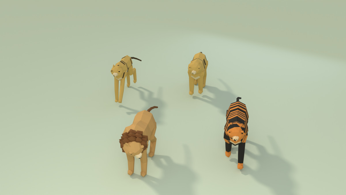 Low Poly Animals Pack