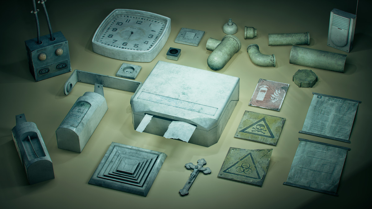 Abandoned Mortuary Environment Pack