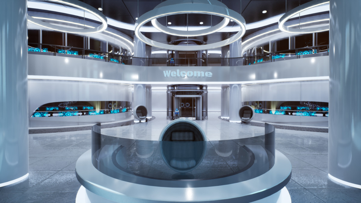 Futuristic Environment Kit Vol.3 – Sci-Fi Armory Facility