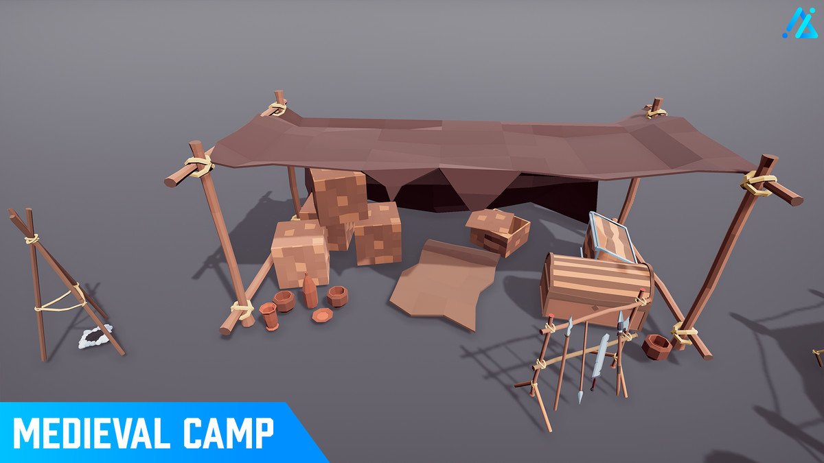 POLY - Medieval Camp