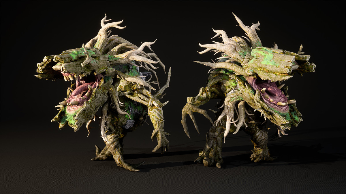 Creature Stump Monster