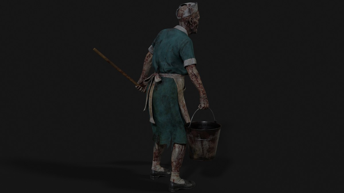 Hospital Janitor — Zombie Hospital Collection