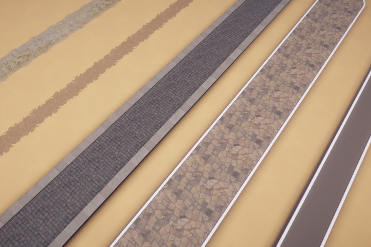 Roads & Paths Tileset