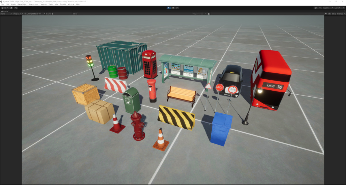 Urban Street Props Package