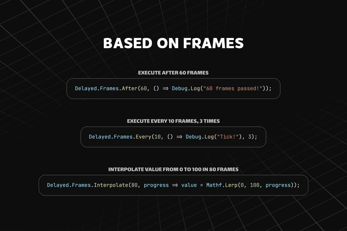 Delayed - Deferred & Conditional Action Framework