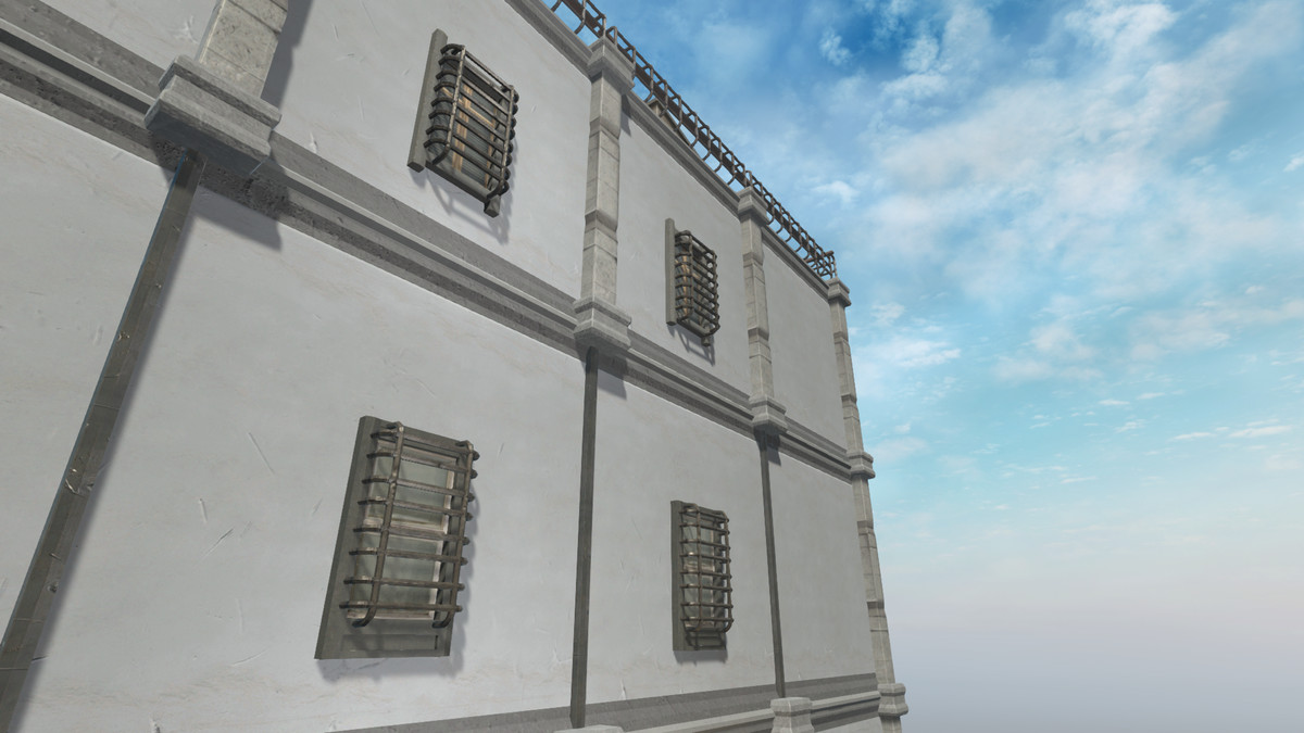 Realistic Modern Modular Building 1 Asset Package