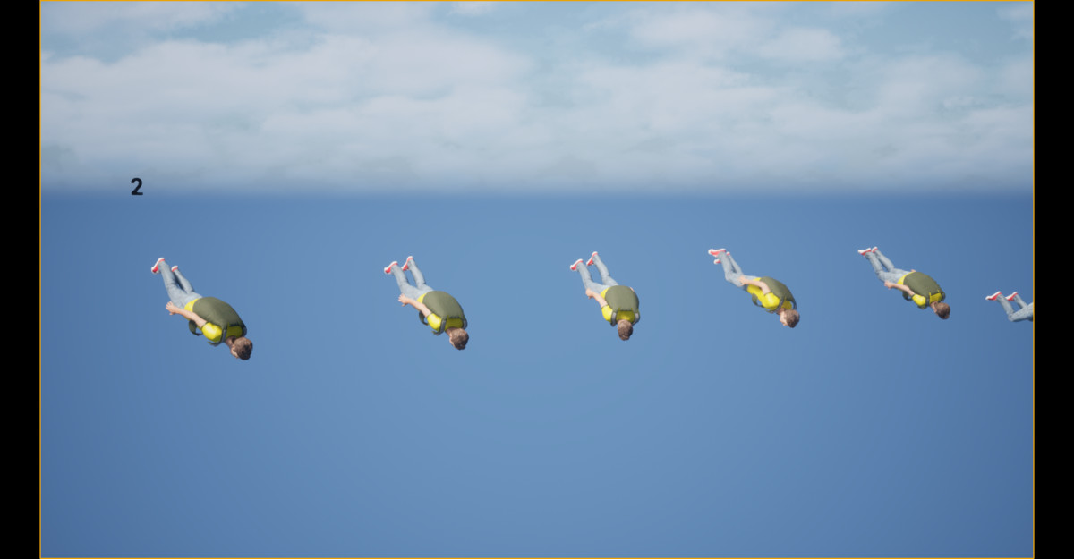 Parachute & Skydive Animation
