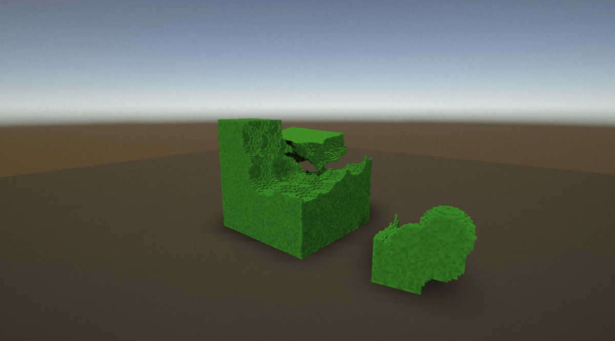 Raymarch Voxel Engine