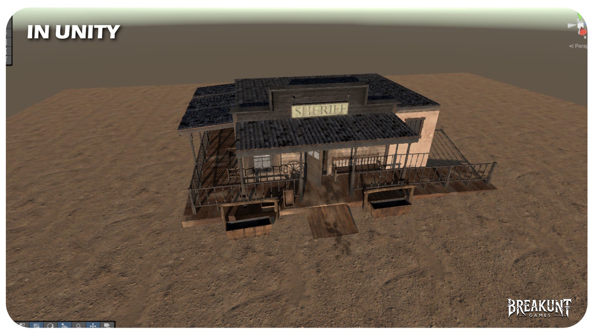 Western Sheriff's Office with Jail - Modular Environment
