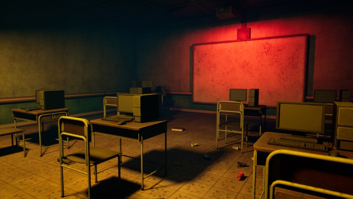 School Destroyed Modular