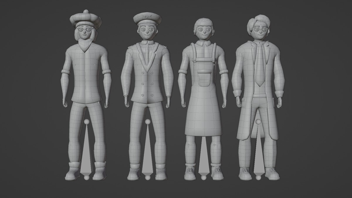 Casual Characters Pack 4 by IGS