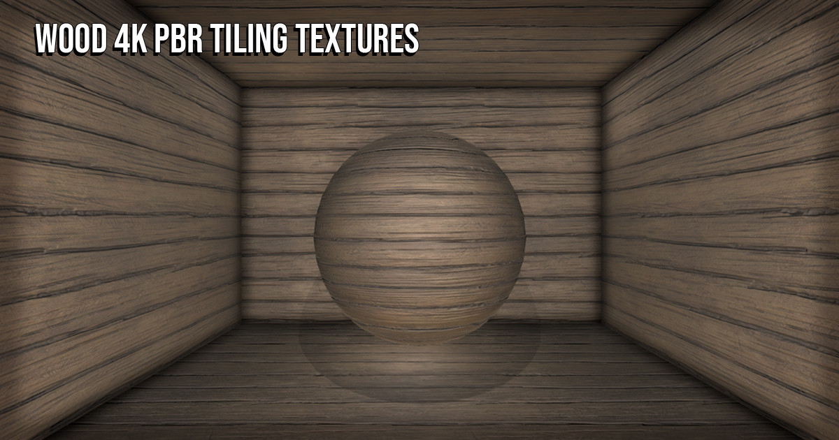 22 Wood 4K PBR Tiling Textures Collection