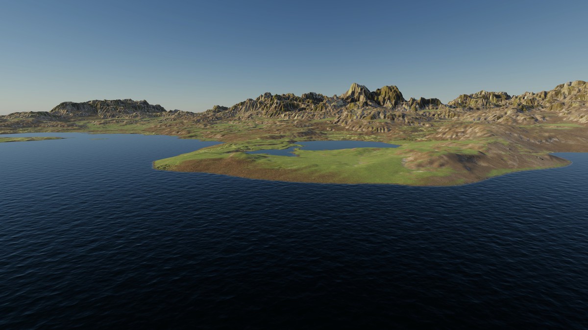 147 Procedural Terrains - Mountains, Lakes & Islands