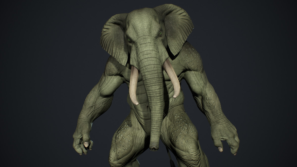 Elephant Humanoid