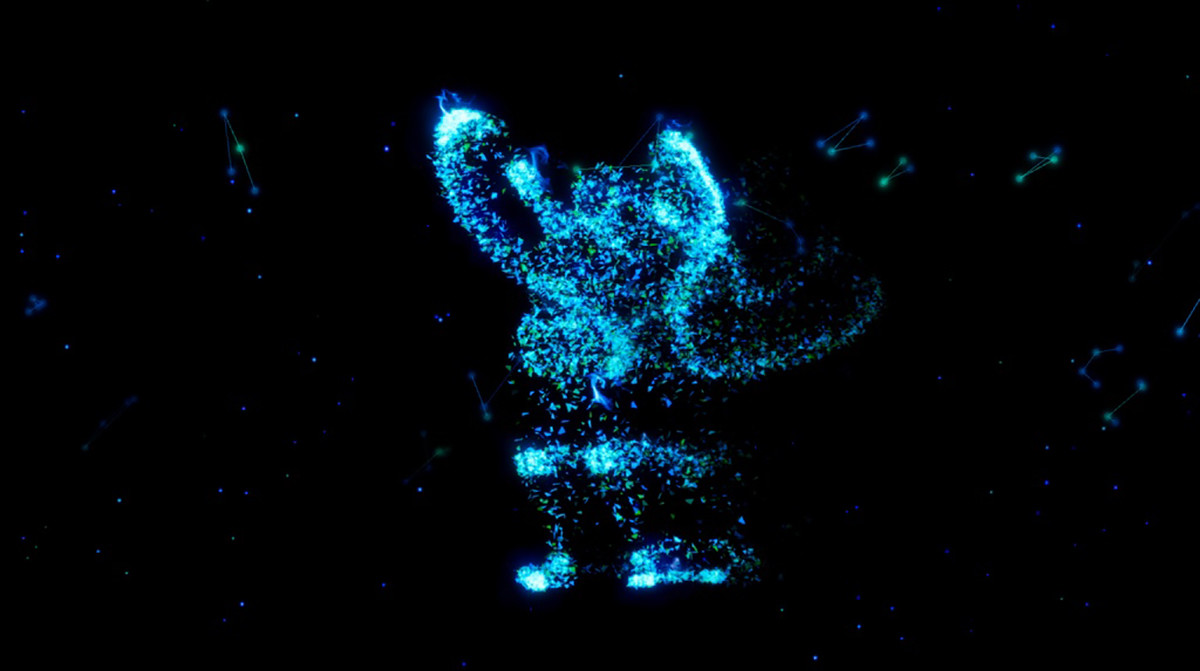 VFX Graph - Sci-Fi Character & Background Particles