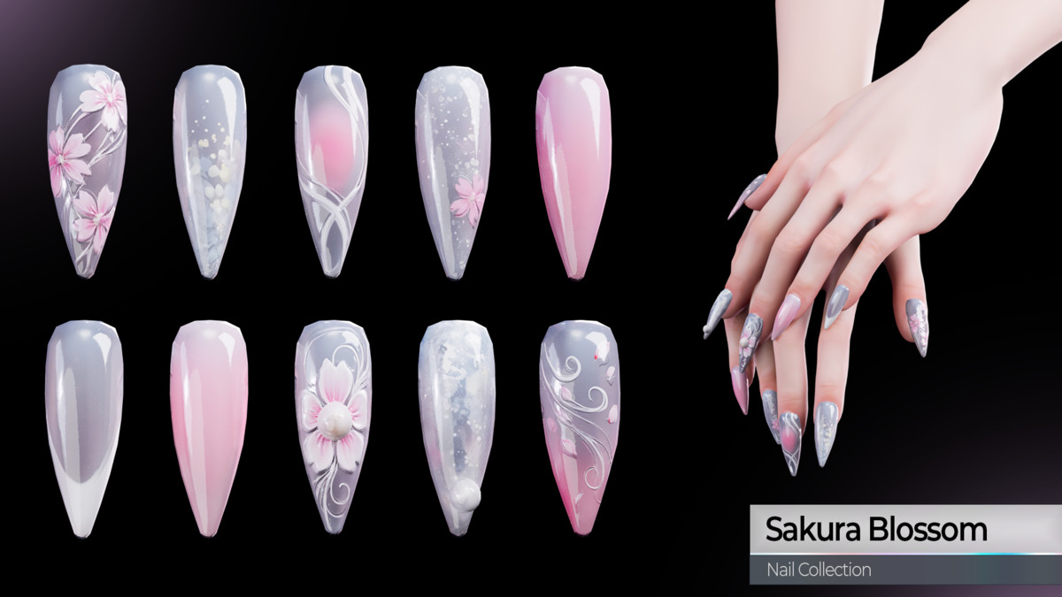 Nail Collection - 20 Game ready nail sets