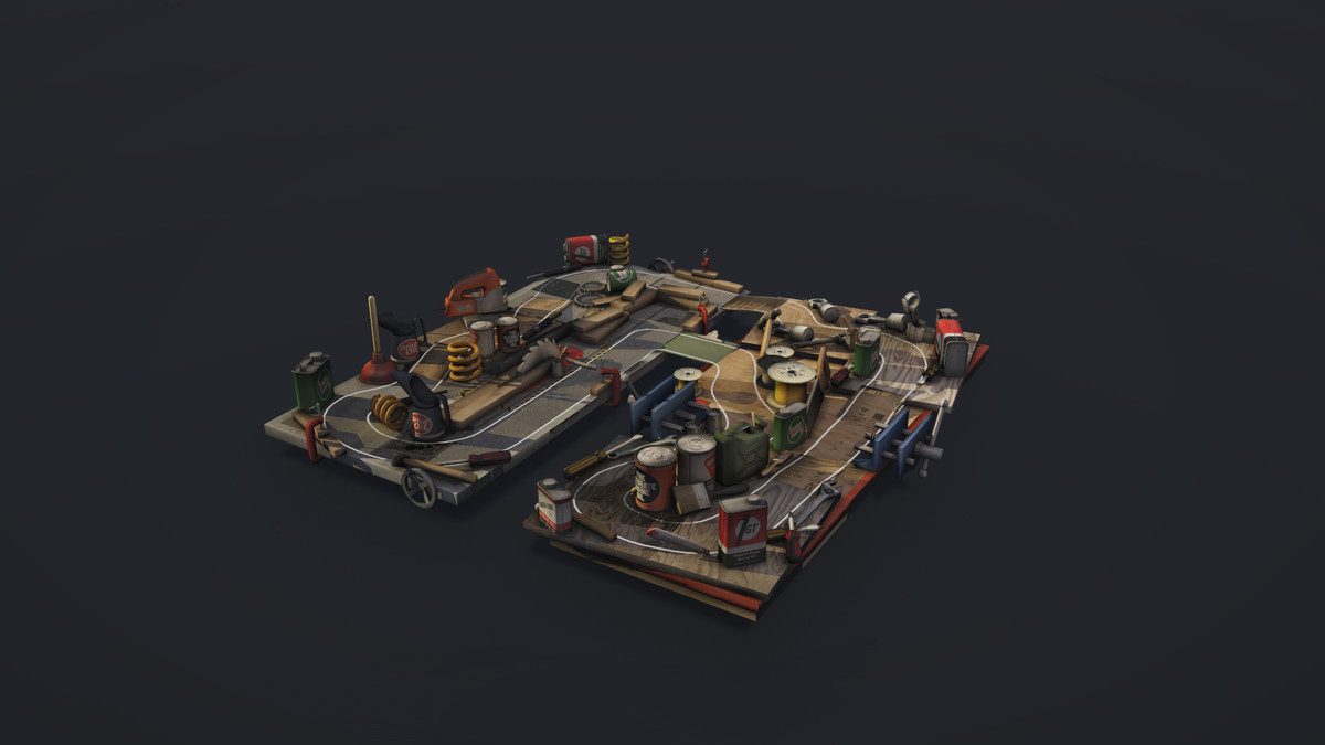 MiniTrack — Tabletop Racing Level Pack