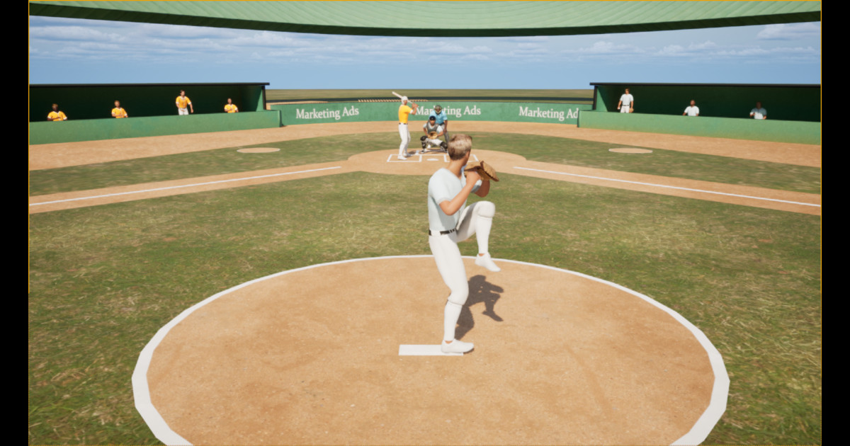 Baseball & Softball Animation Pack - Characters Included (1900+ Animations)